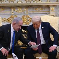 Trump and Netanyahu Official Photo