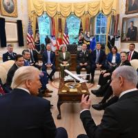 White House Netanyahu and Trump