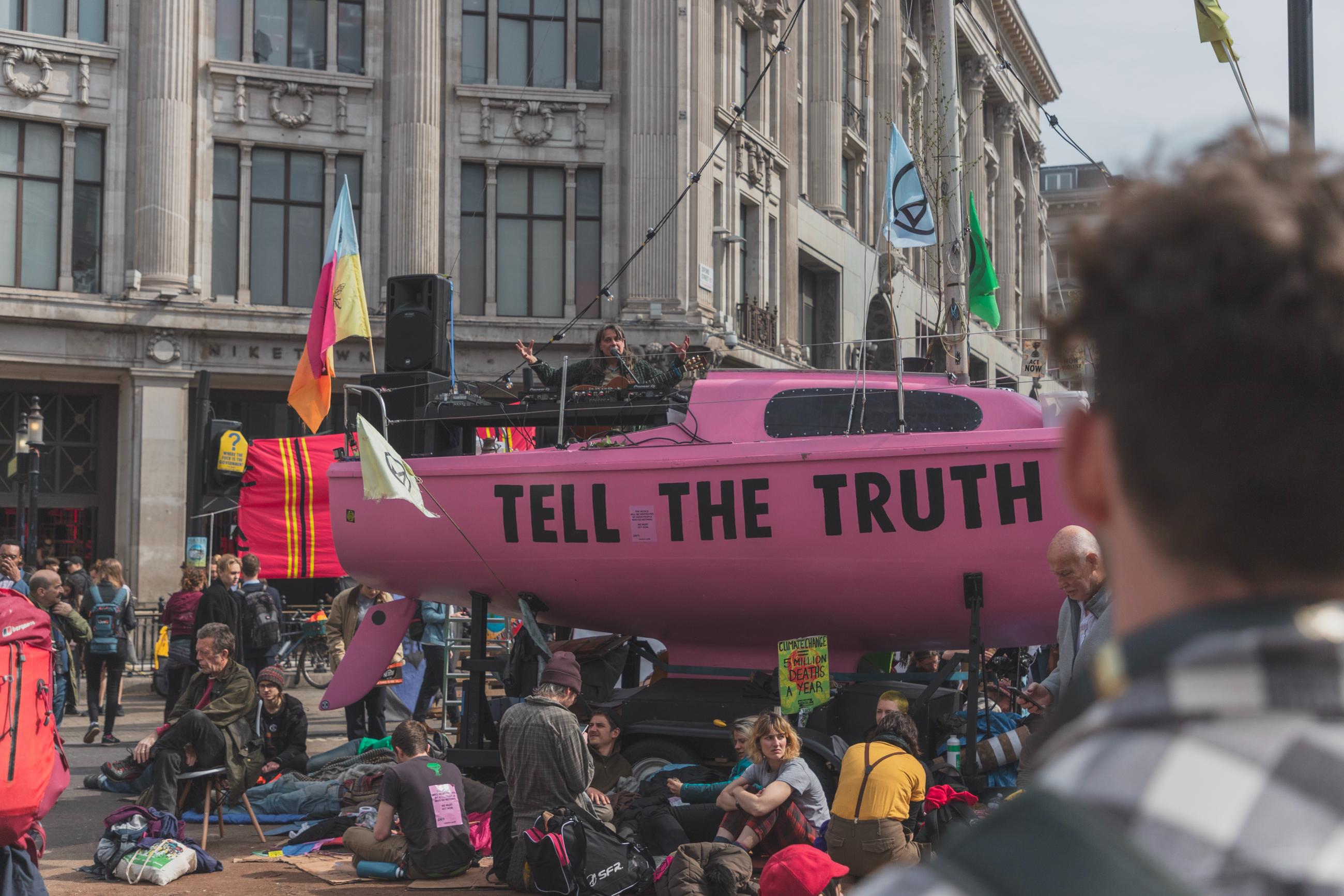 Protest in Belgium