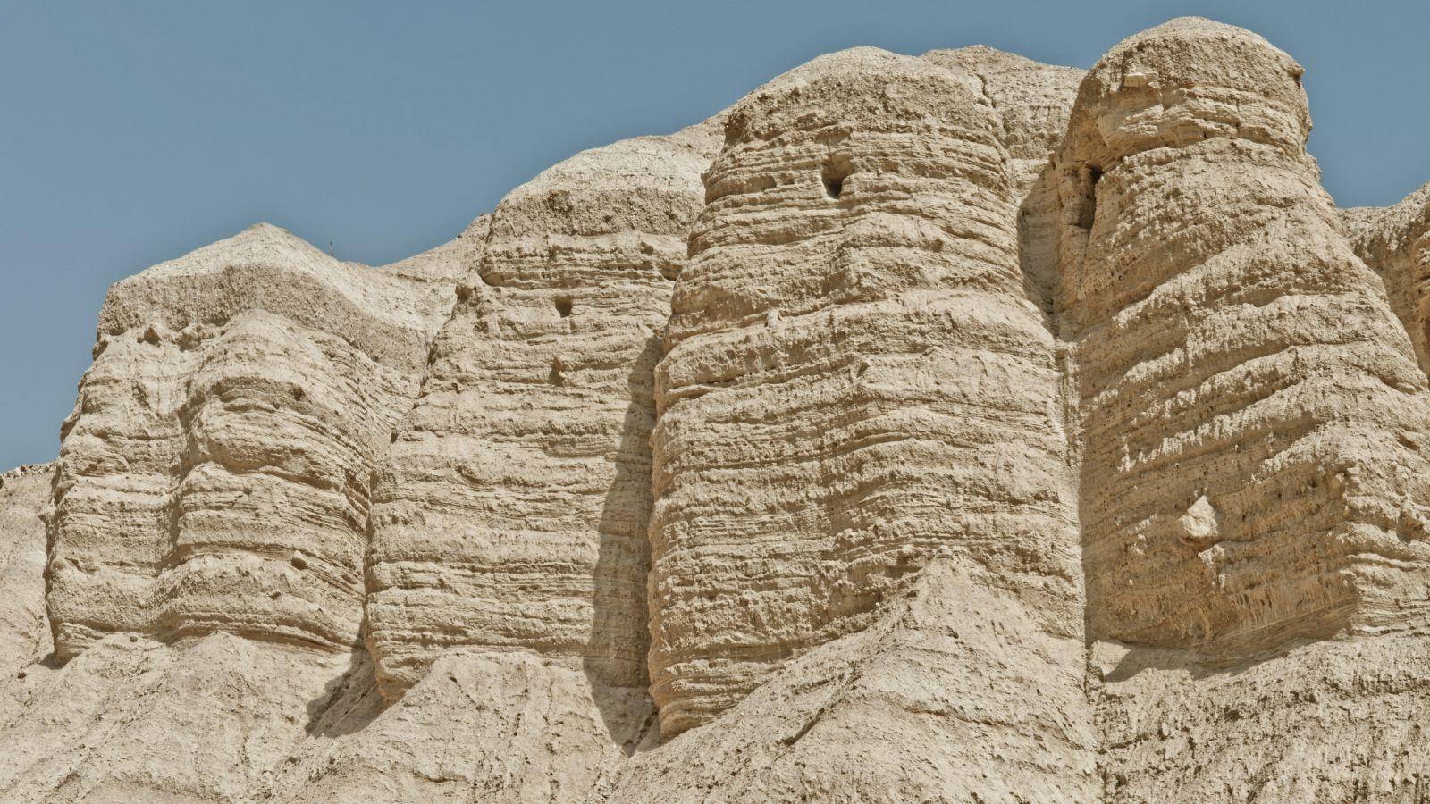 Qumran caves credit Shai Halevi